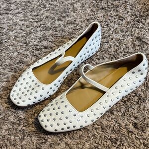 Greta studded ballet flat